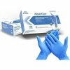 Advanced Care Nitrile Exam Gloves, 3.5 mil Palm, Nitrile, Powder-Free, L, 10 PK, Blue ANBM10016